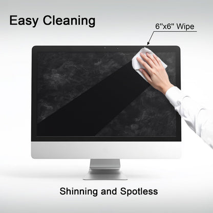ARCHXX Screen Wipes for Electronics, 120 Count 6"x6" Pre-Moistened Screen Cleaner for Screens, Computer,Laptop,Tablet,Phone,Monitor,Car Screen Cleaner, Lens Wipes Individually Wrapped