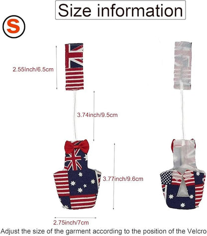 2 PCS Star Diapers for Parrots Red&Balck Fashionable Avian Accessories Parrot Clothes for Birds