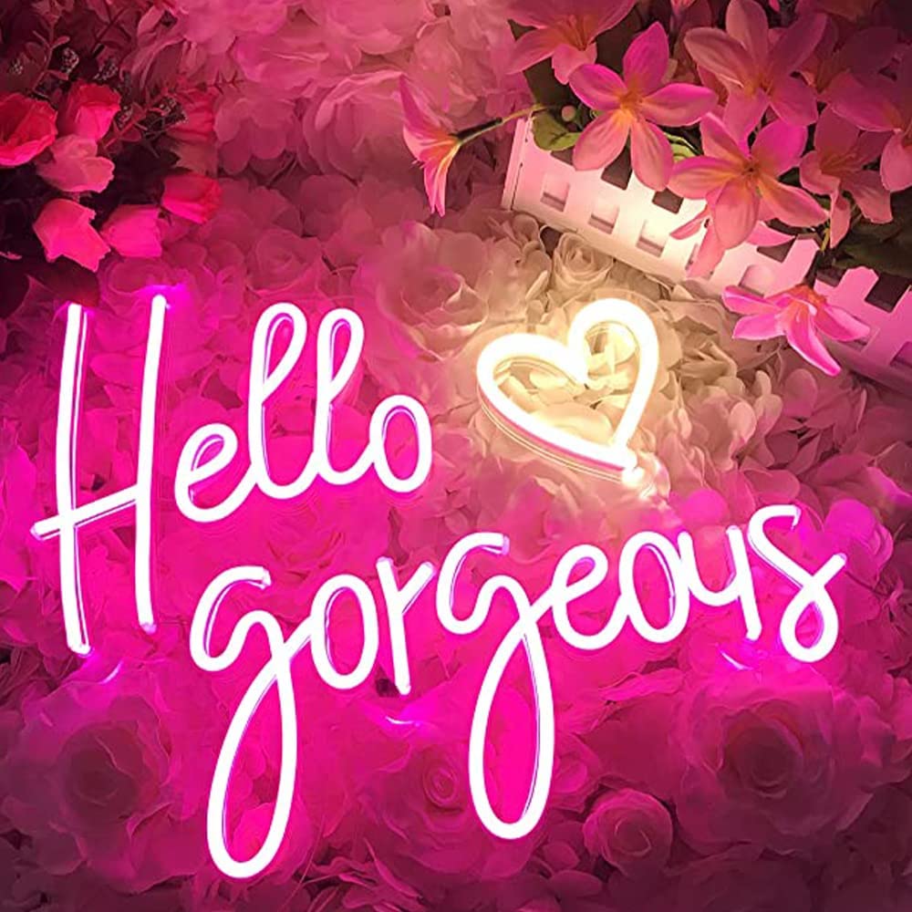 Ulalaza Better Together LED Neon Sign Night Light for Wall Party Décor Bedroom Room Bar Wedding Home Birthday Art Decoration Christmas with USB Chain Light modulator 5v