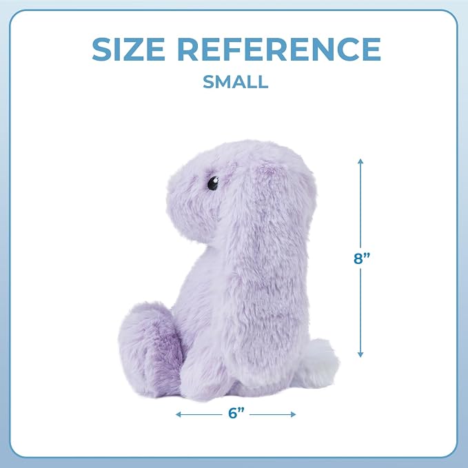 Best Pet Supplies Squeaky Dog Toys with Soft Durable Fabric for Small, Medium and Large Pets Interactive Toy for Indoor Play, Supports Active Biting and Play - Bunny Bunny Duck Small