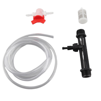 banapoy 3/4 Inch Venturi Fertilizer Injector, Garden Irrigation Device Water Tube Drip Irrigation Kit for Garden Farm Liquid Fertilizer Injection