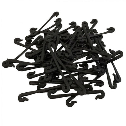 HiSpkNix 300PCS Grape Vine Trellis Clips - Compatible with Raspberry Canes, Kiwi, Grapevines, Plant Support Ties, Garden Training Buckles & Hooks
