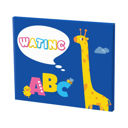 WATINC Travel Felt Board Story Set - 25PCS Portable Felt Board Educational Birthday Gift for Boys & Girls, Themed Storytelling Preschool Early Learning Interactive Play Kit for Toddlers (Farm Animals)