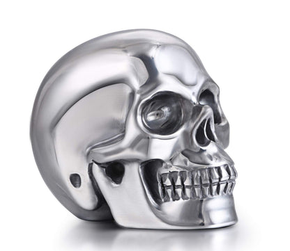 Skullis 2.0" Tera-Hertz Crystal Skull, Hand Carved Gemstone Fine Art Sculpture, Reiki Healing Stone Statue. z8