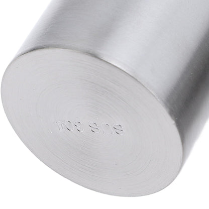 2 Pack Salt and Pepper Shakers Set, Stainless Steel Salt Pepper Shaker Seasoning Bottles with Perforated "S" and "P" Caps, Dining Table Silver Shakers for Home Cooking Restaurants Bar BBQ