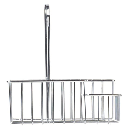 GET Modern Chrome Metal Four Compartment Condiment Caddy Table Caddies Collection