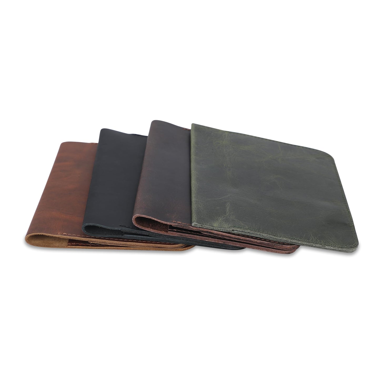CestAntiQ, Leather Journal Cover | (5.75"x8.25") Notebook Medium A5 | Refillable Cahier | Leather Bound Journal cover for Travelers Writers | Gift for Anyone (Brown)