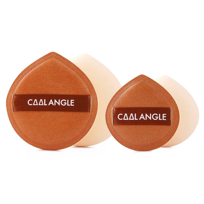 5Pcs Makeup Sponge For Foundation Concealer And Powder, Latex Free Blender Sponge For Natural And Easy Makeup Soft Long-lasting And Beginner-friendly, Green, Medium