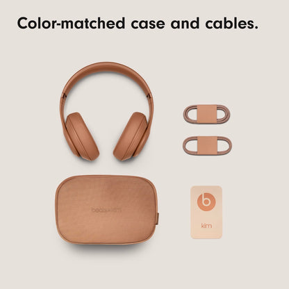 Beats Studio Pro x Kim Kardashian – Premium Wireless Over-Ear Headphones- Up to 40-Hour Battery Life, Active Noise Cancelling, USB-C Lossless Audio, Apple & Android Compatible - Dune