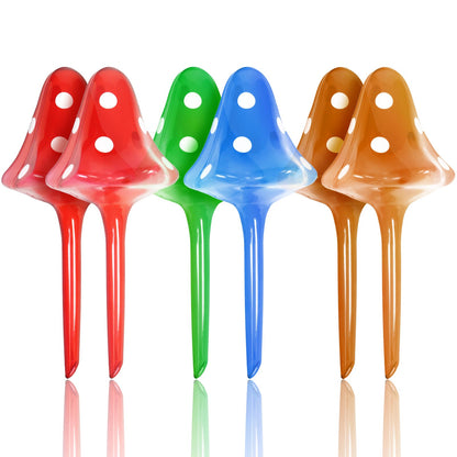 Famstar Plant Self Watering Globes Bulbs Planter Insert Automatic Plastic Watering Devices Plant Waterer Spikes for Indoor Outdoor,Self Irrigation System Lasts for One Week