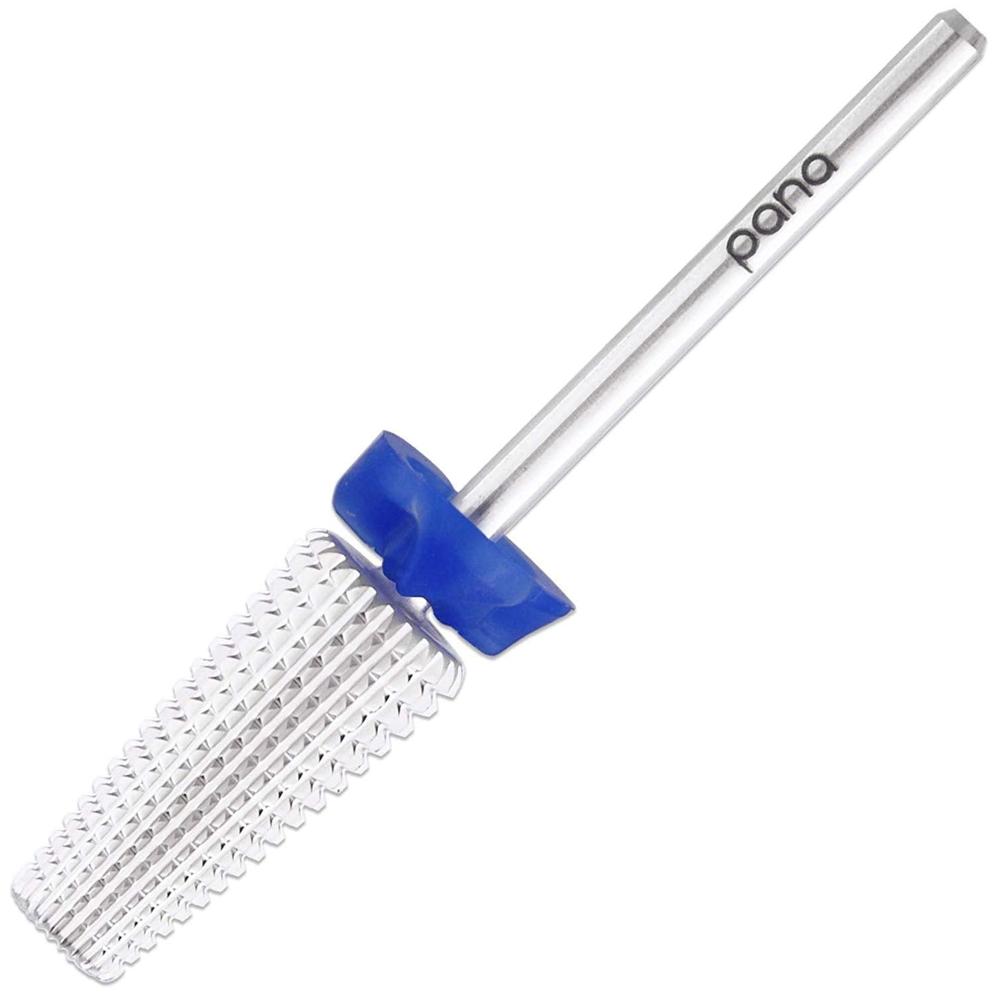 PANA Nail Carbide 5 in 1 Bit - Two Way Rotate use for Both Left and Right Handed - Fast Remove Acrylic or Hard Gel - 3/32" Shank - Manicure, Nail Art, Drill Machine (Fine - F, Silver)
