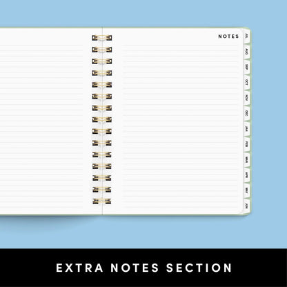 PAPERAGE Academic Planner, Weekly & Monthly Planner & Calendar, 12-Months, July 2026 - June 2027, (7" x 8"), School & Student Planning Agenda with Tabs, Bonus Pages & Inner Pocket, Pink