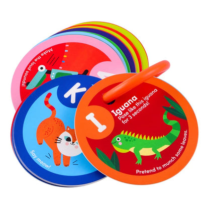 MOLLYBEE KIDS Preschool Activity Cards (Alphabet)