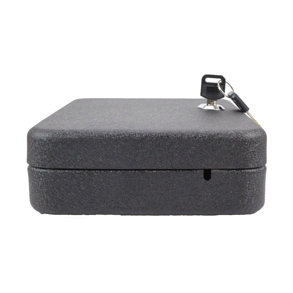 FSDC (Firearm Safety Devices) - FSDC-MLC5200 Keyed Steel Lockable Gun Case & Security Box – Heavy-Duty Powder Coated Steel – TSA Approved – Compact for Easy Storage