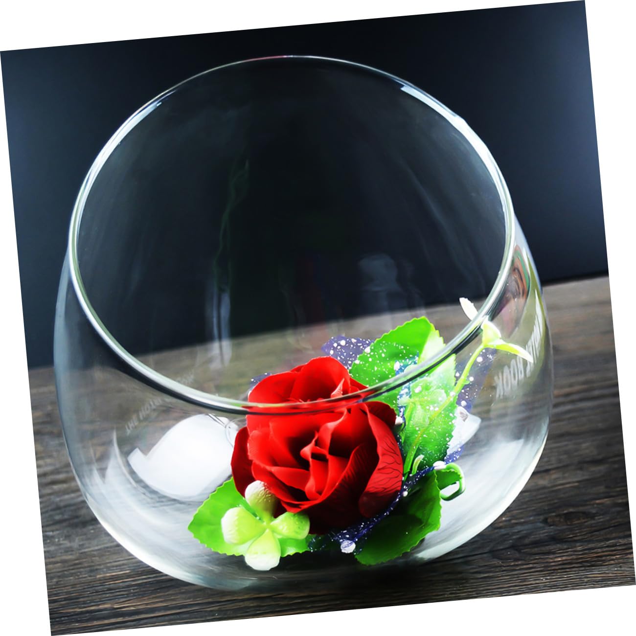 Zerodeko 3pcs Slant Cut Glass Terrarium Bottles for Micro Landscape, Succulent Plant Ecological Display, Glass Desk Ornament for Home Décor and Desktop Gardening