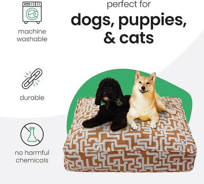 Molly Mutt Hypnotize Dog Bed Duvet Cover, GOTS-Certified 100% Organic Cotton Canvas Cover for Dog, Puppy, or Cat Bed, Durable, Washable, and Free of Harmful Chemicals, Small, 22"x27"x5"