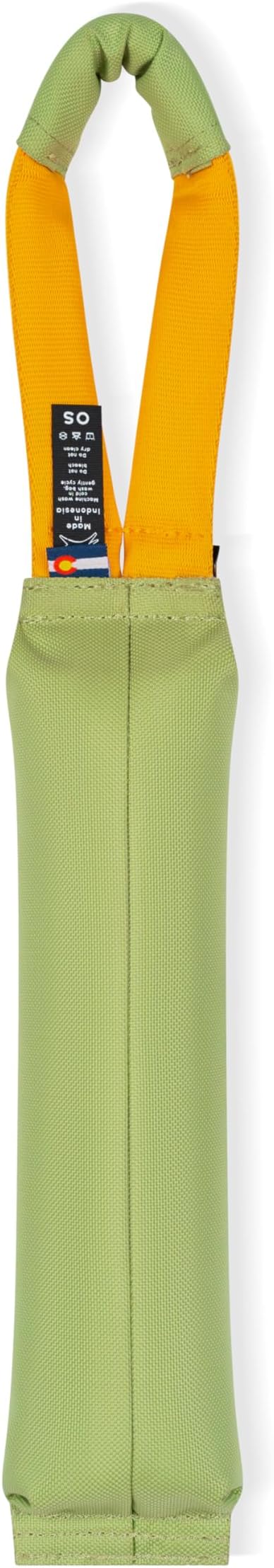 OllyDog Tugger | Dog Tug Toy for Tug of War & Training | Durable Bite Pillow | Eco-Friendly Recycled | Handle | Medium Large Dogs (Palm)