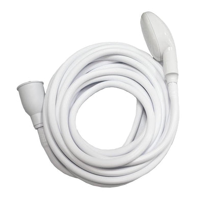 5m/16.4ft Sink Spray Rubber Hose Portable Faucet Sprayer Garden, Shampoo Sprayer Handheld Shower Head Spray Hose Attachment for Dog, Pets, Bathing Baby, Washing Hair, Rinsing Vegetables