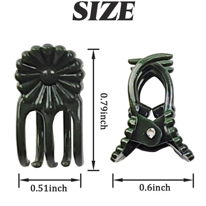GXXMEI 400PCS Orchid Clips for Plants Support - Dark Green, for Small - Middle Climbing Plants Vine Plants & Single Stem Plants
