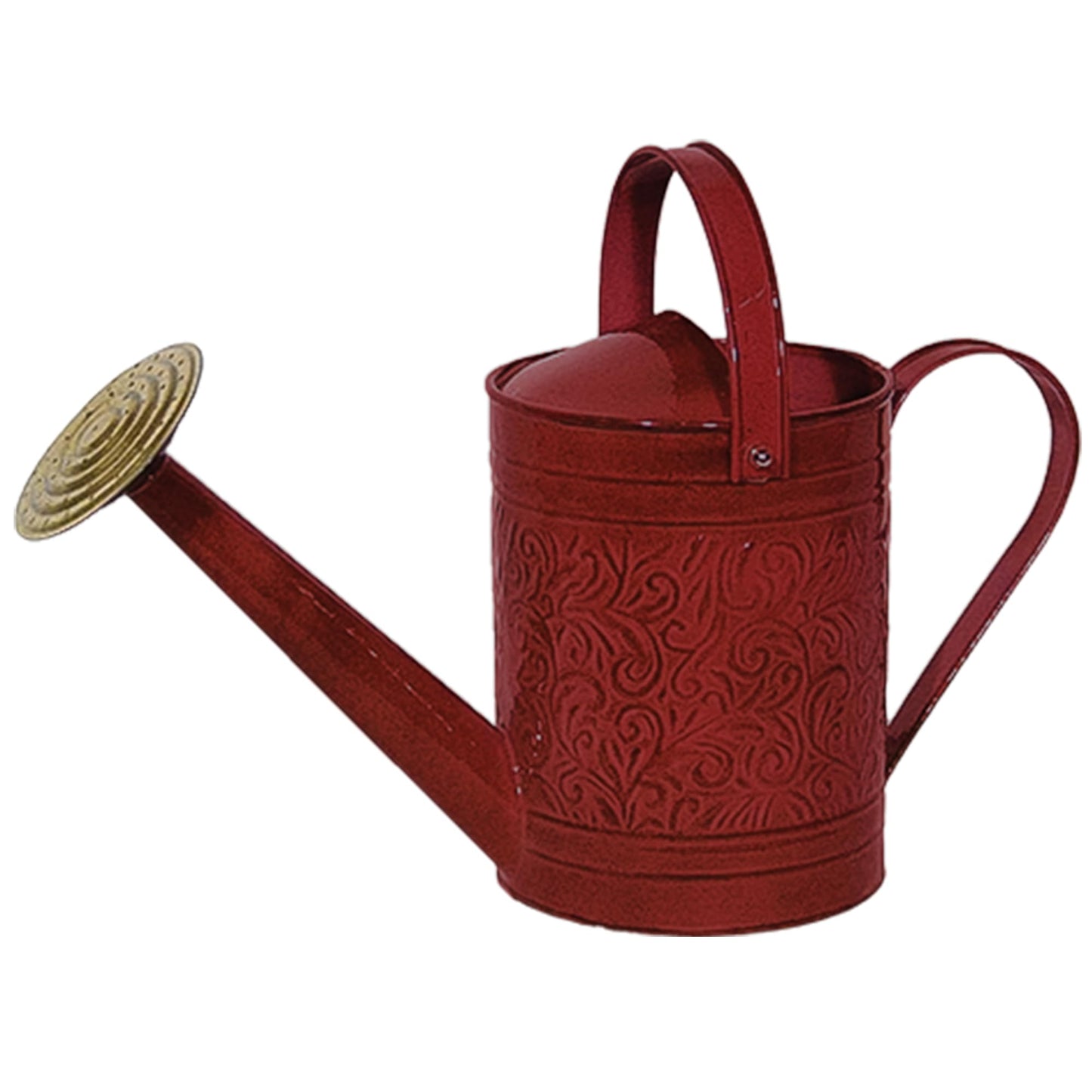 Robert Allen MPT01184 Morgan Metal Watering Can, 1 Gallon, Autumn Blaze