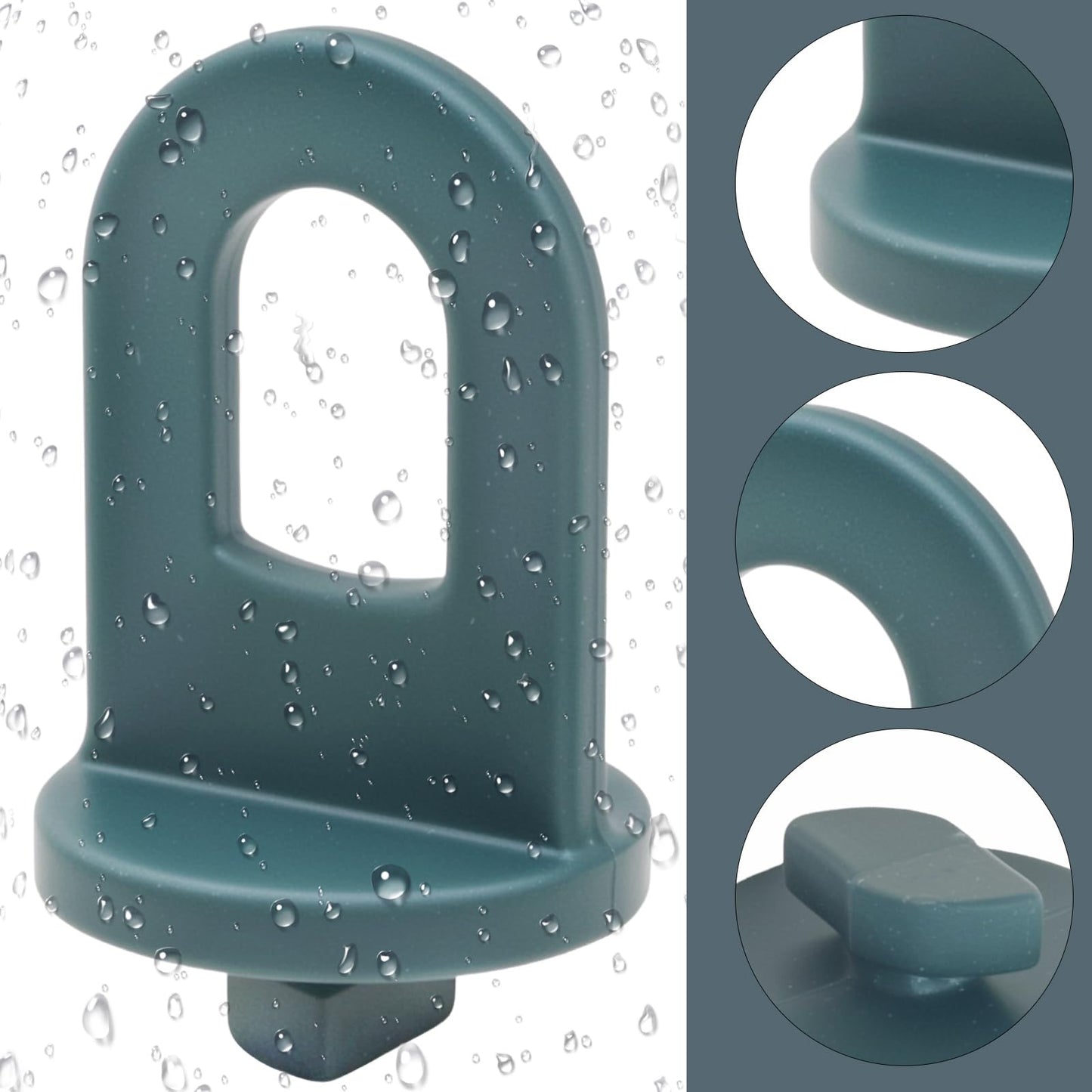 Saihisday 150Pcs Greenhouse Hooks Hanger Kit - Twist Clips for Aluminium Greenhouse Insulation