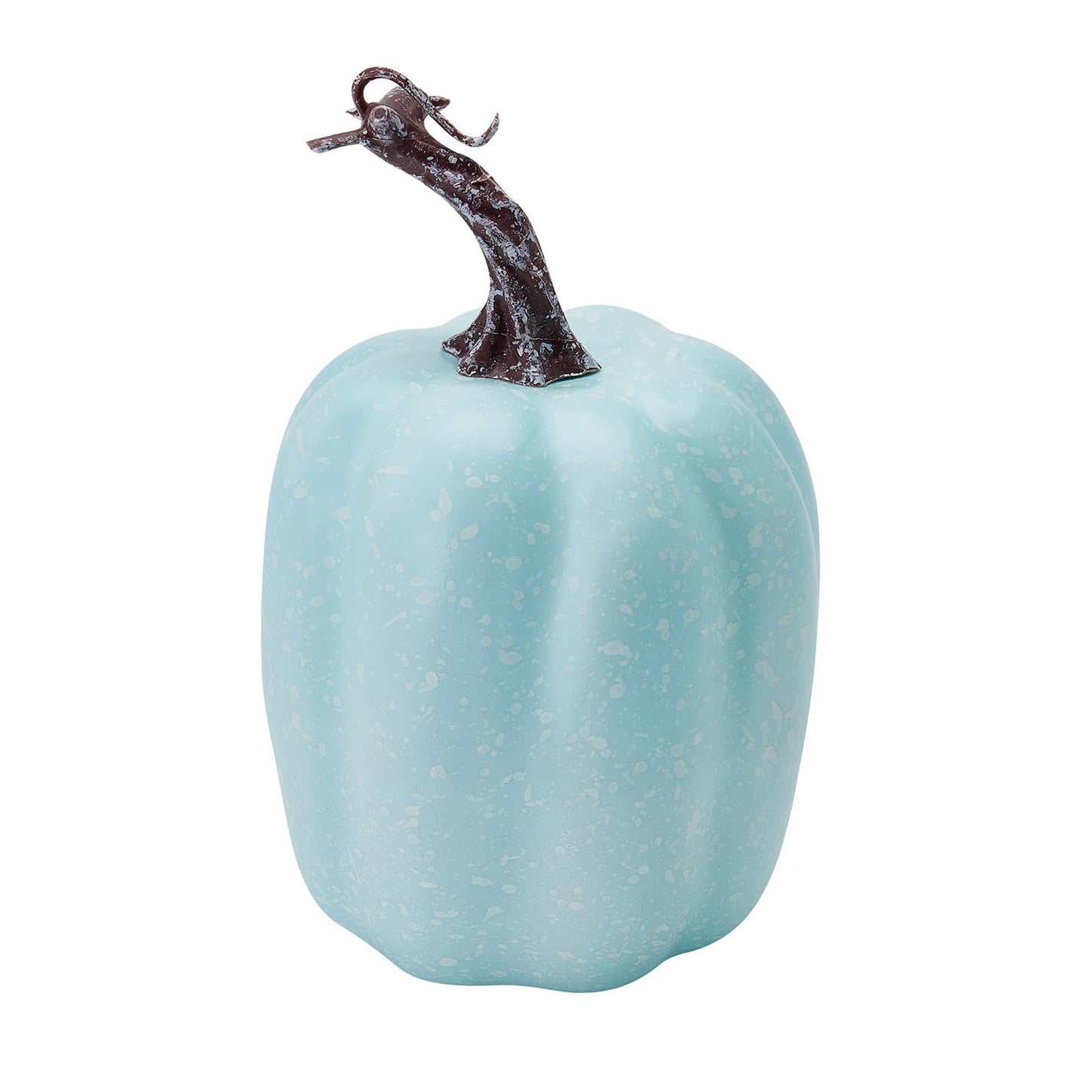 Autumn Pumpkin Decoration 7PCS Artificial Pumpkin Country Style foam Pumpkin Light Luxury Ornaments Fireplace Table Decoration Applicable to Halloween Harvest Day Thanksgiving Day (Light Blue)