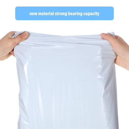 Outus 120 Pcs Poly Mailer Envelope 4 Sizes Shipping Bags Self Adhesive Clasp Envelope Self Adhesive Tear Proof Mailing Covers(6 x 10 In, 8 x 12 In, 10 x 14 In, 11x 16 in,White)