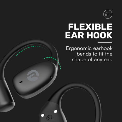 Raycon Essential Open Ear Earbuds – Open Ear Headphones, Earbuds Wireless Bluetooth, Sweat & Water-Resistant Earphones, Running Headphones with Ultra-Lightweight Design, 36 Hours Battery Life (Mint)