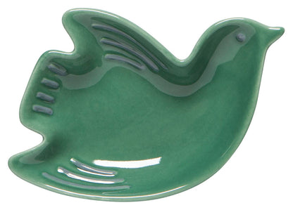 Now Designs Bird Shaped Ceramic Pinch Bowl Set, Soy Sauce Dish, Set of 6