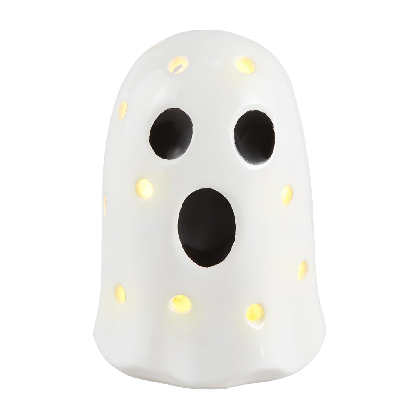 Mud Pie Ghost Led Sitter