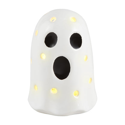 Mud Pie Ghost Led Sitter