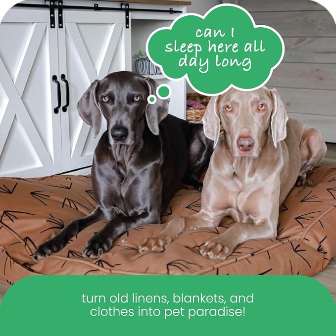 Molly Mutt Medium to Large Duvet Cover, Heat Waves, Brown with Black Accents 36"x45"x5"