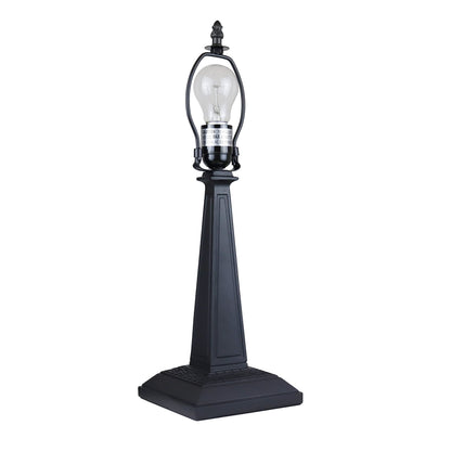 Chloe Lighting Kinsey Tiffany-Style Table Lamp 1 Light 12in Wide Blackish Bronze Multicolor Glass Model CH33293MS12-TL1