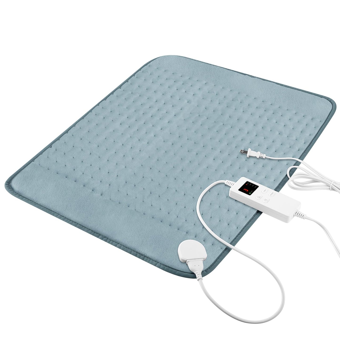 Large Heating Pad for Back Pain Relief, Electric Heating Pad for Neck and Shoulders, Auto Shut Off, Fast Heat, Christmas Gifts for Women Men, Birthday Gifts for Mom Dad (17'' x 33)