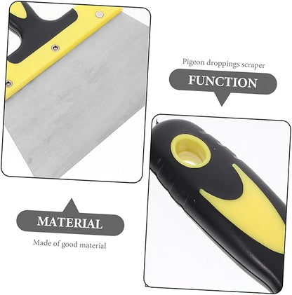 VICASKY Bird Droppings Scraper Tool for Efficient Cleaning of Bird Cages and Surfaces Durable Poop for Easy Maintenance and Use