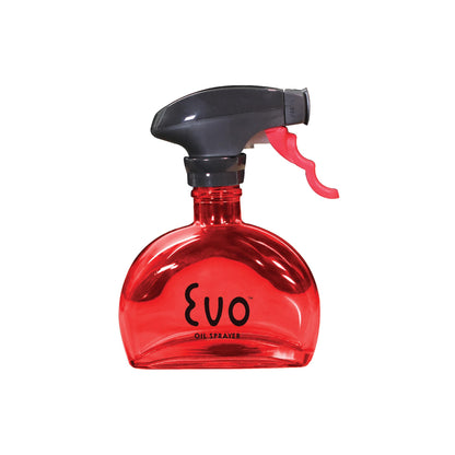 Evo Oil Sprayer Glass, Non-Aerosol for Olive, Cooking Oils, and Vinegars, Yellow, 6-Ounce Capacity