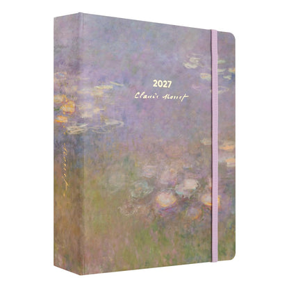 KOKONOTE Planner 2026-2027 Monet - Planner for Women 17 Month (Aug 26/ Dec 27) | Weekly & Monthly Academic Planner 2026-2027 | 6.4" x 7.9" | Hardcover Agenda 2026 | Thick paper 120 g/m²