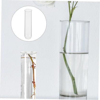Healifty 4pcs Terrarium Supplies Glass Plant Vase Test Tube Vases for Flowers Plant Propagation Glass Tubes