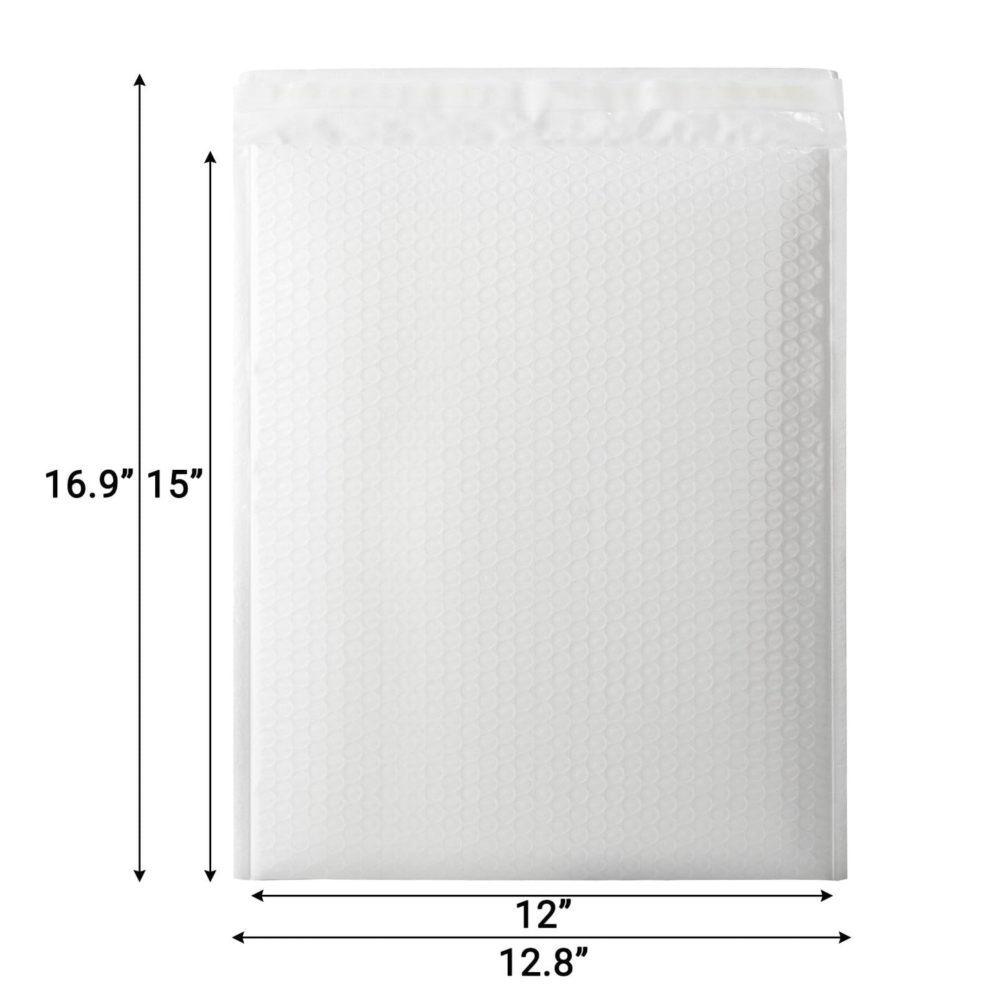 zmybcpack 12x15 Inch 25 Pack Poly Bubble Mailers Self-Seal Padded Envelopes for Clothing,Large Bubble Envelopes Bags for Shipping, Packing