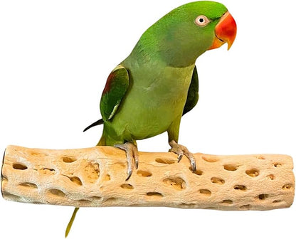 Polly's Manu Mineral Perch for Parakeets, Cockatiels, Macaws, Amazons (X-Large)