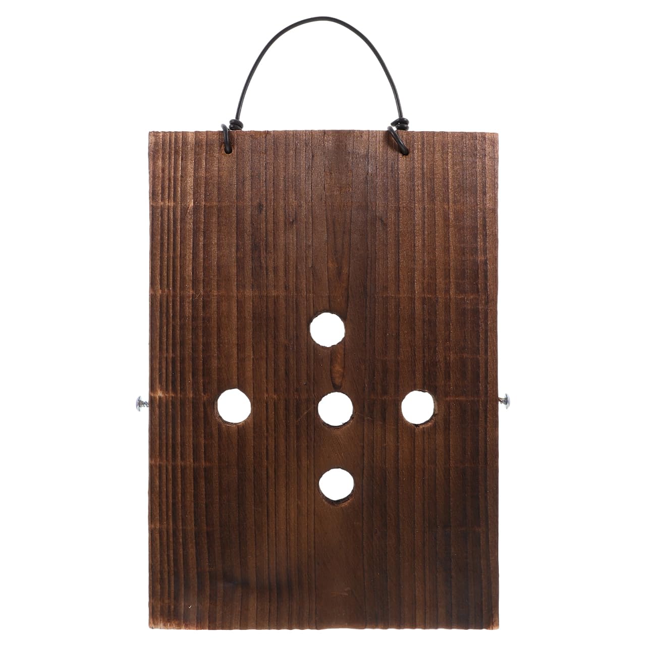 ORFOFE Fern Hanging Plaque 9.76X6.77X0.70In Solid Wood Rustic Sign Decor for Indoor Succulents Climbing Plants Vertical Plant Mounting Board