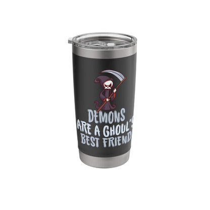 Ghoul's Best Friend Halloween Design For BFF Stainless Steel Insulated Tumbler