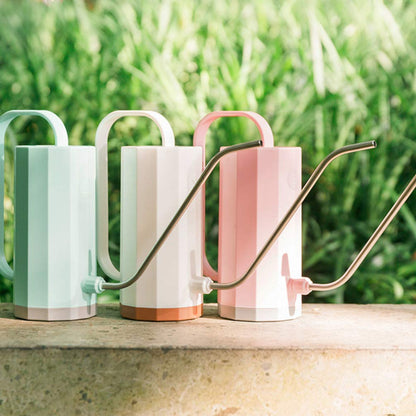 Hemoton 1200ml Long Spout Watering Can for Indoor Plants & Succulents – Modern Plastic Watering Pot with Ergonomic Handle, Cute Garden Water Bottle for Houseplant Care & Seedling Irrigation