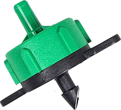 One Stop Outdoor (50-Pack) - 1/2 Gallon Per Hour Pressure Compensating Drip Emitters - Premium Drippers for Drip Irrigation (1/2 Gallon Per Hour)