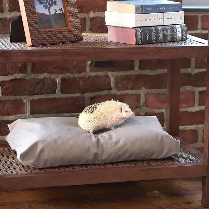 Naturepedic Organic Pet Bed Cover - Washable Waterproof Mattress Protector - Removable Cover for Dog and Cat Bed - Small