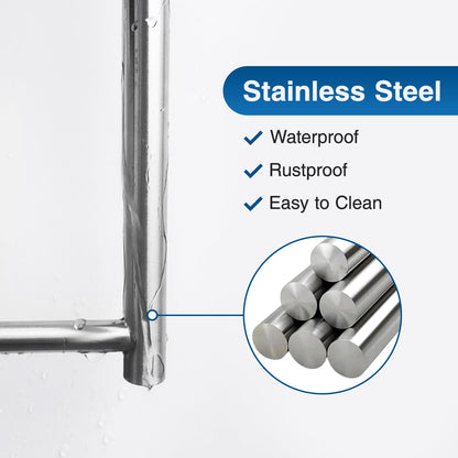 Paper Towel Holder - Self-Adhesive or Drilling, Gold, Wall Mounted, SUS304 Stainless Steel Kitchen Roll Dispenser Under Cabinet