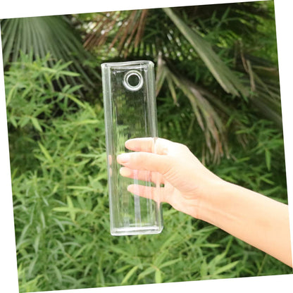YARNOW Creative Hanging Glass Vase for Flower Planting Wall Mounted Terrarium Container Unique Design for Home Decoration for Succulents and Indoor Plants
