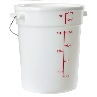 Beverage Dispenser White BPA Free Polypropylene 6 Gallon (PBDW-22)