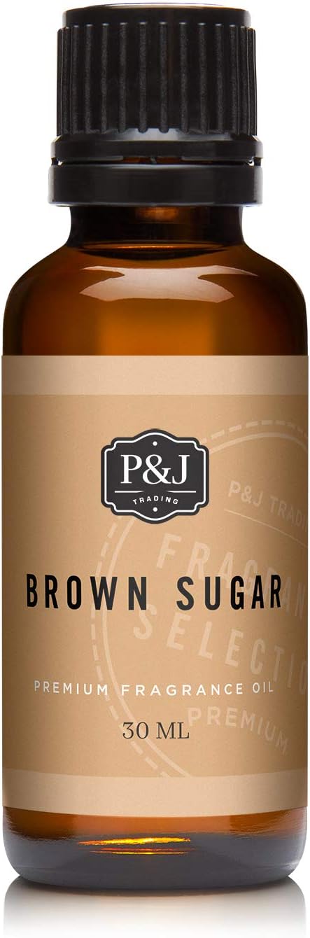 P&J Fragrance Oil Autumn Set | Brown Sugar, Apple, Harvest Spice, Vanilla, Forest Pine, and Snickerdoodle Candle Scents for Candle Making, Freshie, Soap Making Supplies, Diffuser Oil Scents