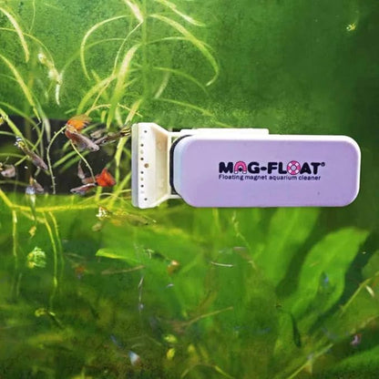 Mag-Float Mini 25 Cleaner for Glass & Acrylic Tanks| Magfloat Magnetic Betta Fish Tank Cleaner | Magnet Cleaning Tool for Aquarium Scrubber Brush Cleaning Tool